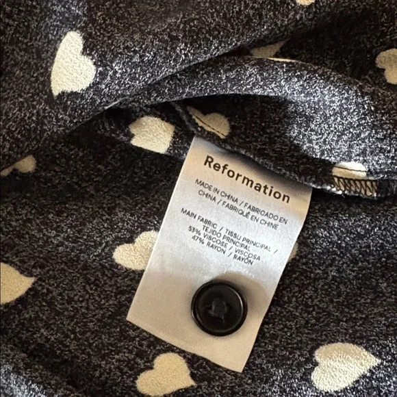 Reformation Rilynn Heart Mini Sleeveless Dress - Picture 7 of 9